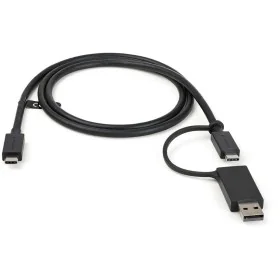 Câble USB C Startech USBCCADP    Noir de Startech, Câbles USB - Réf : S55011993, Prix : 28,27 €, Remise : %