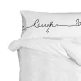 Pillowcase HappyFriday Blanc Live Multicolour Double 45 x 155 cm by HappyFriday, Sheets and pillowcases - Ref: D1610217, Pric...