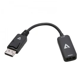 Adaptador DisplayPort a HDMI V7 V7DPHDMIACTV   Negro 4K Ultra HD de V7, Cables HDMI - Ref: S55016912, Precio: 20,76 €, Descue...