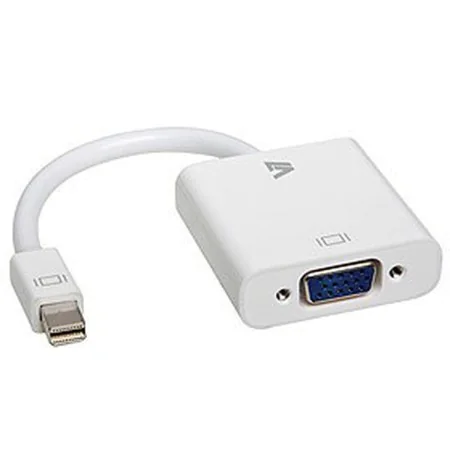 Adaptateur Mini DisplayPort vers VGA V7 CBL-MV1WHT-5N Blanc de V7, Câbles DisplayPort - Réf : S55018807, Prix : 9,60 €, Remis...