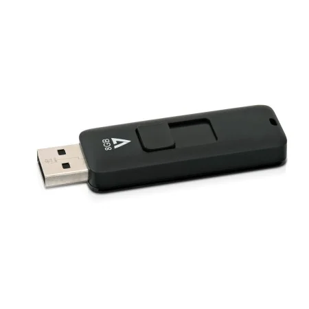 Pendrive V7 Flash Drive USB 2.0 Noir 8 GB de V7, Clés USB - Réf : S55018957, Prix : 4,53 €, Remise : %