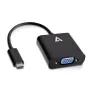 USB C to VGA Adapter V7 V7UCVGA-BLK-1E  Black by V7, USB to VGA Adapters - Ref: S55018989, Price: 11,74 €, Discount: %