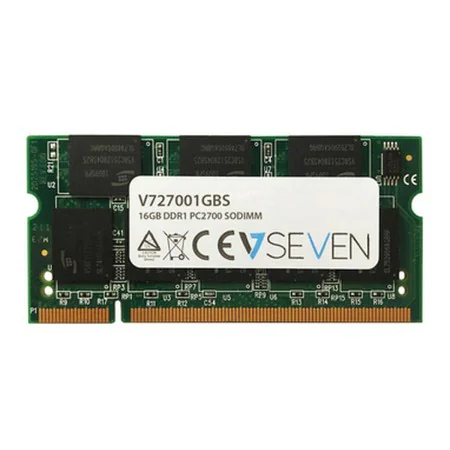 Memoria RAM V7 V727001GBS   1 GB DDR de V7, Memoria principal - Ref: S55019144, Precio: 22,20 €, Descuento: %