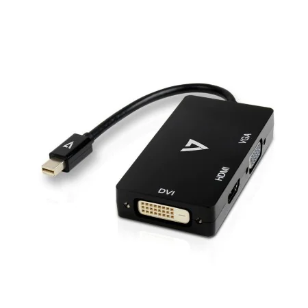 Adaptateur Mini DisplayPort vers VGA/DVI/HDMI V7 V7MDP-VGADVIHDMI-1E Noir de V7, Convertisseurs vidéo - Réf : S55019189, Prix...