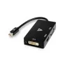 Adaptador Mini DisplayPort a VGA/DVI/HDMI V7 V7MDP-VGADVIHDMI-1E Negro de V7, Conversores de vídeo - Ref: S55019189, Precio: ...