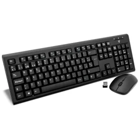 Tastatur mit Maus V7 CKW200ES Spanisch QWERTY von V7, Tastatur-Maus-Sets - Ref: S55019225, Preis: 13,24 €, Rabatt: %