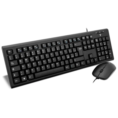 Teclado e Rato V7 CKU200IT Qwerty Italiano de V7, Packs de teclado e rato - Ref: S55019234, Preço: 12,32 €, Desconto: %