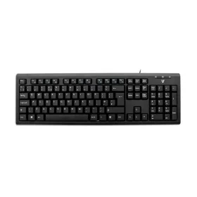 Tastatur V7 KU200UK QWERTY Englisch Schwarz von V7, Tastaturen - Ref: S55019236, Preis: 16,11 €, Rabatt: %