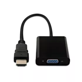 Adaptateur HDMI vers VGA V7 CBLHDAVBLK-1E Noir de V7, Câbles HDMI - Réf : S55019543, Prix : 9,81 €, Remise : %