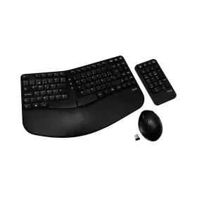 Keyboard and Wireless Mouse V7 CKW400ES Black Spanish Spanish Qwerty by V7, Keyboard & Mouse Sets - Ref: S55019556, Price: 50...