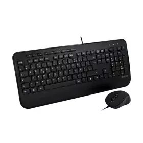 Tastiera e Mouse V7 CKU300FR Nero Francese AZERTY di V7, Set tastiera e Mouse - Rif: S55019559, Prezzo: 22,23 €, Sconto: %