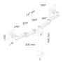 Supporto da Tavolo per Schermo Neomounts FPMA-D935DG 10" 27" di Neomounts, Supporti - Rif: S55024720, Prezzo: 174,98 €, Scont...