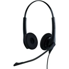 Headphones with Microphone Jabra 1519-0154   Black by Jabra, Headsets - Ref: S55025215, Price: 74,45 €, Discount: %