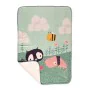 Couverture HappyFriday Moshi Moshi Best Buddies Multicouleur Microfibre 110 x 140 cm de HappyFriday, Couvertures - Réf : D161...