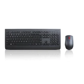 Tastatur mit Drahtloser Maus Lenovo 4X30H56823 Schwarz Spanisch Qwerty Spanisch von Lenovo, Tastatur-Maus-Sets - Ref: S550262...