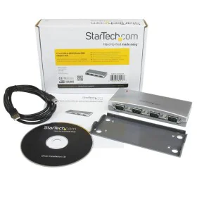 USB to RS232 Adapter Startech ICUSB2324 Silver by Startech, USB hubs - Ref: S55056332, Price: 106,69 €, Discount: %