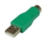 PS/2 to USB adapter Startech GC46MF    Green by Startech, PS/2 adapters - Ref: S55056353, Price: 7,03 €, Discount: %