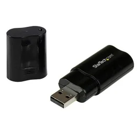 Carte Son Externe USB Startech ICUSBAUDIOB Noir de Startech, Cartes son externes - Réf : S55056455, Prix : 22,05 €, Remise : %