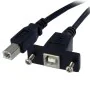 USB-Kabel Startech USBPNLBFBM1   USB B Schwarz von Startech, USB-Kabel - Ref: S55056522, Preis: 10,03 €, Rabatt: %