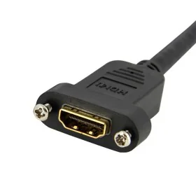 Câble HDMI Startech HDMIPNLFM3   Noir de Startech, Câbles HDMI - Réf : S55056546, Prix : 13,23 €, Remise : %