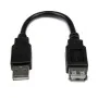 Cable USB Startech USBEXTAA6IN   USB A Negro de Startech, Cables USB - Ref: S55056568, Precio: 5,90 €, Descuento: %