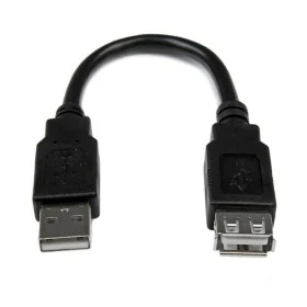 USB Cable Startech USBEXTAA6IN   USB A Black by Startech, USB Cables - Ref: S55056568, Price: 6,57 €, Discount: %