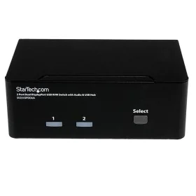 KVM -Schalter mit 2 Ports Startech SV231DPDDUA Schwarz von Startech, KVM-Schalter - Ref: S55056583, Preis: 402,31 €, Rabatt: %