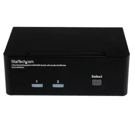 Comutador KVM com 2 Portas Startech SV231DPDDUA Preto de Startech, Switch KVM - Ref: S55056583, Preço: 448,98 €, Desconto: %