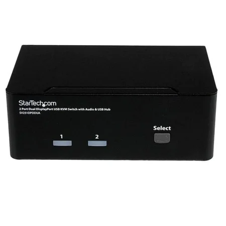 2-Port KVM Switch Startech SV231DPDDUA Black by Startech, KVM switch - Ref: S55056583, Price: 448,98 €, Discount: %