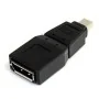 Adaptador Mini DisplayPort para DisplayPort Startech GCMDP2DPMF Preto de Startech, Cabos DisplayPort - Ref: S55056611, Preço:...