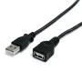 Cable USB Startech USBEXTAA3BK   USB A Negro de Startech, Cables USB - Ref: S55056614, Precio: 5,78 €, Descuento: %