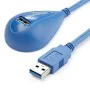 Câble USB Startech USB3SEXT5DSK Bleu 1,5 m de Startech, Câbles USB - Réf : S55056689, Prix : 17,30 €, Remise : %