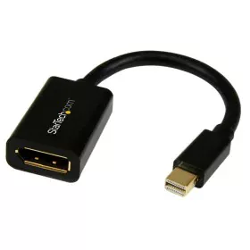 Adaptateur Mini DisplayPort vers DisplayPort Startech MDP2DPMF6IN   Noir de Startech, Câbles DisplayPort - Réf : S55056730, P...