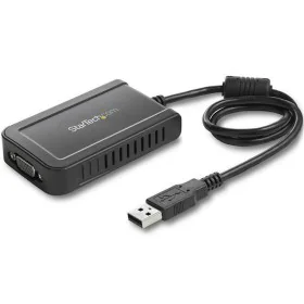 Adattatore USB con VGA Startech USB2VGAE3 Nero di Startech, Adattatori USB - Rif: S55056759, Prezzo: 33,25 €, Sconto: %