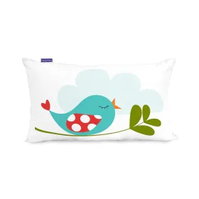 Housse de coussin HappyFriday Mr Fox Little Birds Multicouleur 50 x 30 cm de HappyFriday, Housses de coussin - Réf : D1610281...