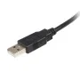 Câble USB A vers USB B Startech USB2HAB1M   Noir de Startech, Câbles USB - Réf : S55056836, Prix : 5,13 €, Remise : %