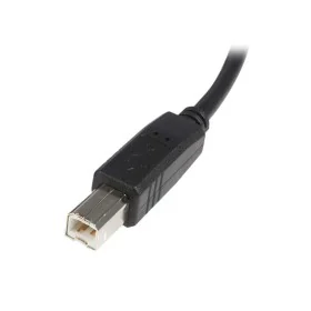 Câble USB A vers USB B Startech USB2HAB3M   Noir de Startech, Câbles USB - Réf : S55056838, Prix : 7,79 €, Remise : %