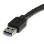 USB Cable Startech USB3AAEXT3M   USB A Black by Startech, USB Cables - Ref: S55056880, Price: 84,53 €, Discount: %