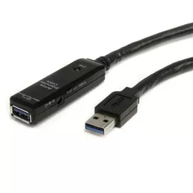 Cabo USB Startech USB3AAEXT5M   USB A Preto de Startech, Cabos USB - Ref: S55056891, Preço: 98,35 €, Desconto: %