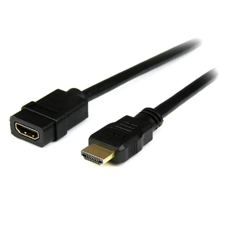 Cabo HDMI Startech HDEXT2M    Preto (2 m) de Startech, Cabos HDMI - Ref: S55056954, Preço: 15,51 €, Desconto: %