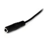 Cable Alargador Jack (3,5 mm) Startech MU1MMFS    Negro 1 m de Startech, Cables - Ref: S55056955, Precio: 7,77 €, Descuento: %