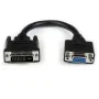 Cabo DVI-I para VGA Startech DVIVGAMF8IN   Preto 0,2 m de Startech, Cabos DVI - Ref: S55057010, Preço: 10,30 €, Desconto: %