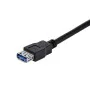 USB Cable Startech USB3SEXT1MBK   USB A Black by Startech, USB Cables - Ref: S55057038, Price: 10,45 €, Discount: %