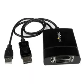 Adaptador DisplayPort a DVI Startech DP2DVID2    Negro de Startech, Cargadores y bases de carga - Ref: S55057054, Precio: 82,...