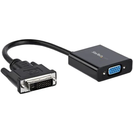 Adattatore DVI-D con VGA Startech DVI2VGAE    0,19 m Nero di Startech, Cavi DVI - Rif: S55057117, Prezzo: 43,95 €, Sconto: %