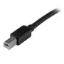 Câble USB Startech USB2HAB50AC   Noir Aluminium de Startech, Câbles USB - Réf : S55057133, Prix : 40,08 €, Remise : %