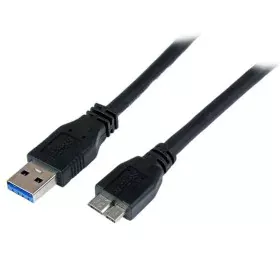 USB-Kabel auf Micro-USB Startech USB3CAUB1M   Schwarz von Startech, USB-Kabel - Ref: S55057148, Preis: 16,03 €, Rabatt: %