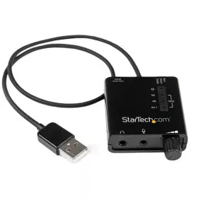 Placa de Som Startech ICUSBAUDIO2D de Startech, Placas de som externos - Ref: S55057186, Preço: 39,43 €, Desconto: %