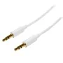 Câble Audio Jack (3,5 mm) Startech MU1MMMSWH   Blanc 1 m de Startech, Câbles - Réf : S55057187, Prix : 3,41 €, Remise : %