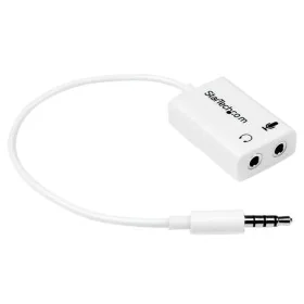 Adaptador Áudio Jack Startech MUYHSMFFADW   Branco 0,15 m de Startech, Cabos - Ref: S55057285, Preço: 5,67 €, Desconto: %